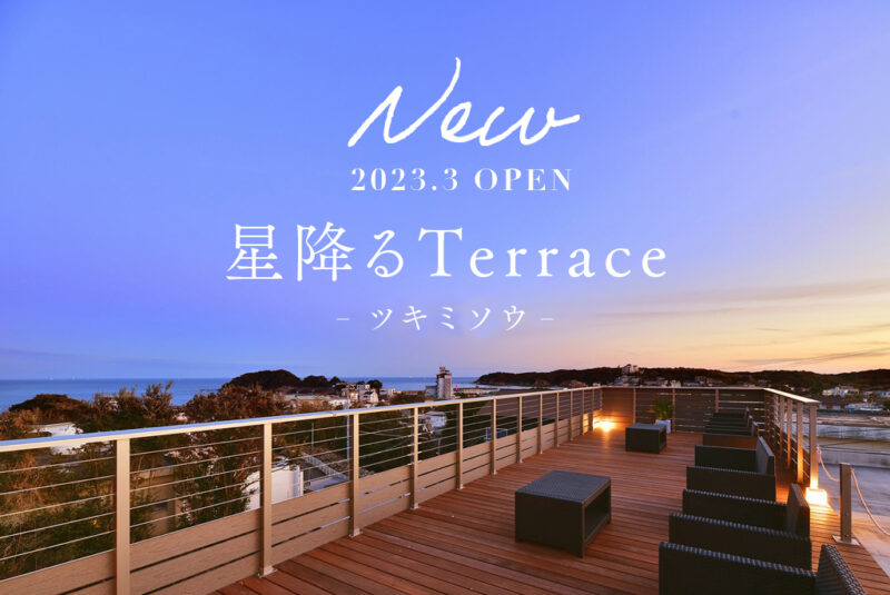 星降るTerrace -ツキミソウ- が完成しました！